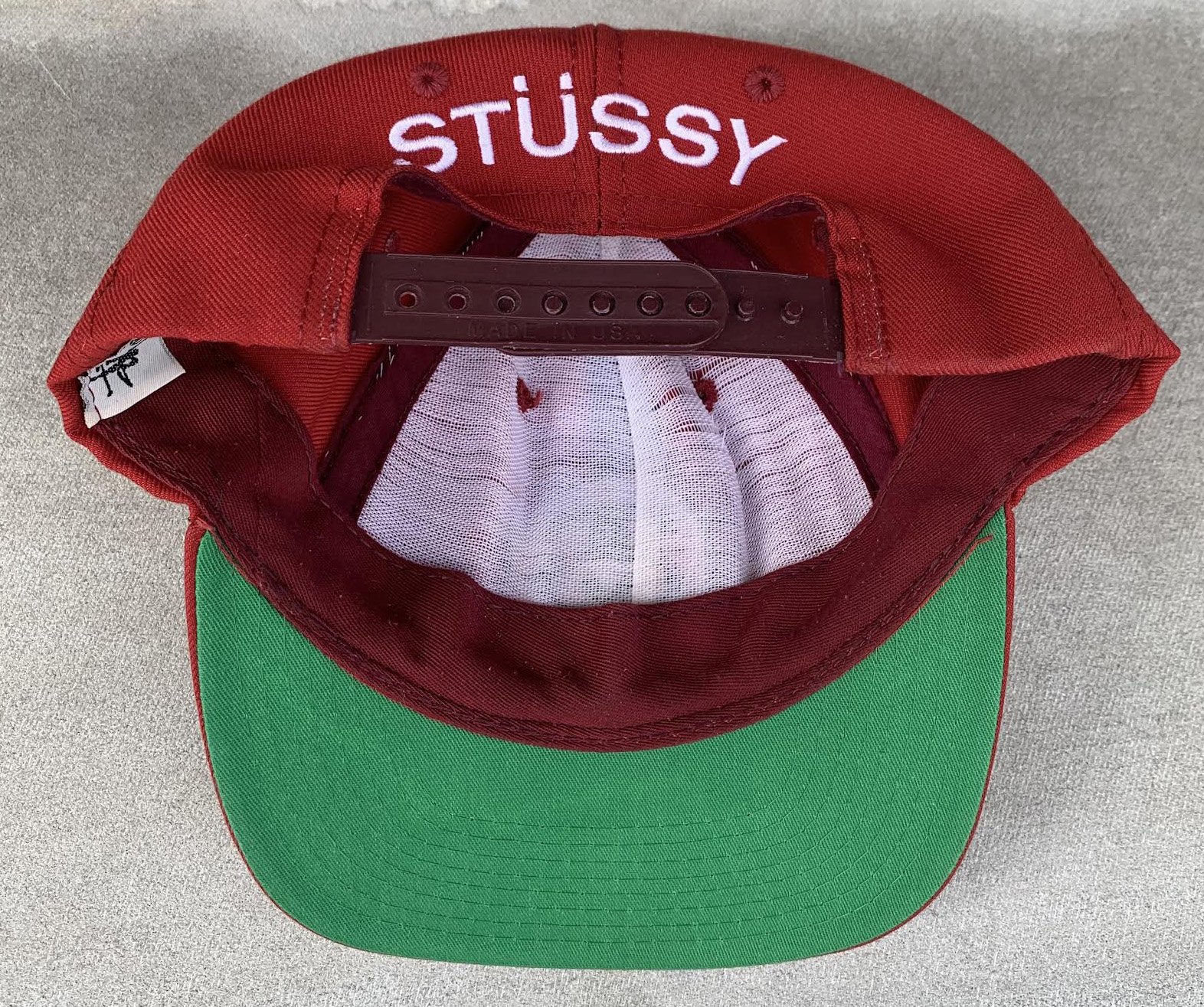 Vintage Stussy SS Logo Hat — Roots